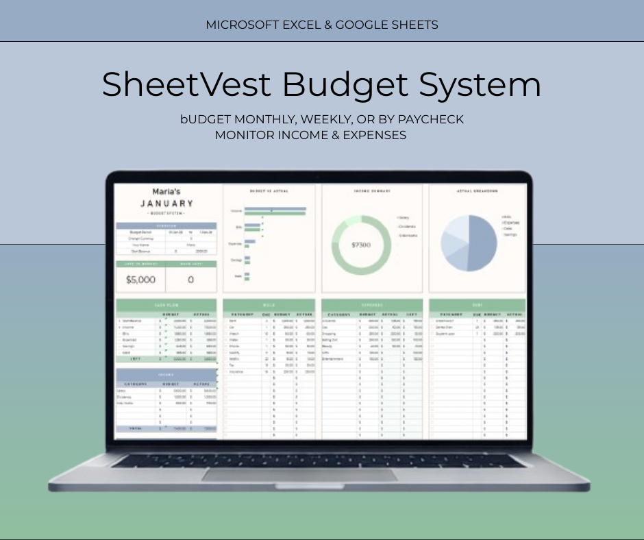 Sheetvest Budget System